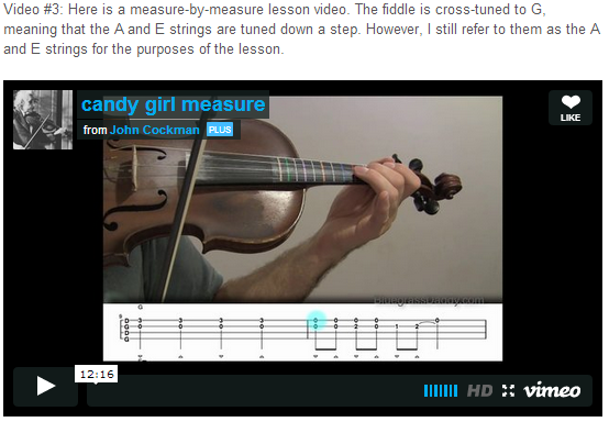 This is an online fiddle lesson for the tune "Candy Girl." BluegrassDaddy.com is your best source for Bluegrass, Old-Time, Celtic, Gospel, and Country fiddle lessons!