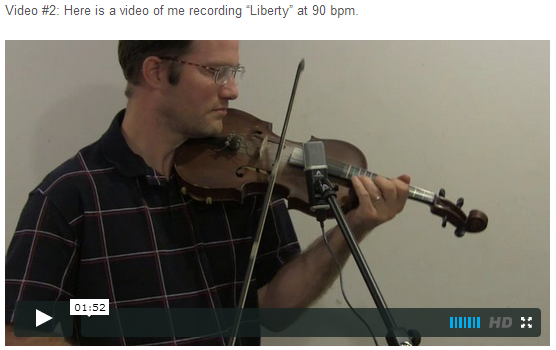 This is an online fiddle lesson for the tune "Liberty." BluegrassDaddy.com is your best source for Bluegrass, Old-Time, Celtic, Gospel, and Country fiddle lessons!