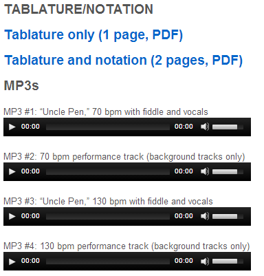 This is an online fiddle lesson for the tune "Uncle Pen." BluegrassDaddy.com is your best source for Bluegrass, Old Time, Celtic, Gospel, and Country fiddle lessons!