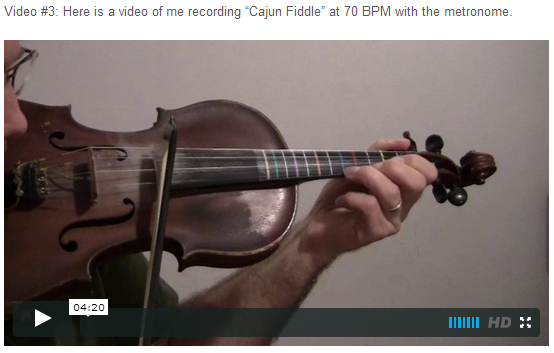 This is an online fiddle lesson for the tune "Cajun Fiddle." BluegrassDaddy.com is your best source for Bluegrass, Old-Time, Celtic, Gospel, and Country fiddle lessons!