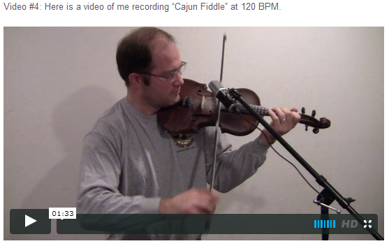 This is an online fiddle lesson for the tune "Cajun Fiddle." BluegrassDaddy.com is your best source for Bluegrass, Old-Time, Celtic, Gospel, and Country fiddle lessons!