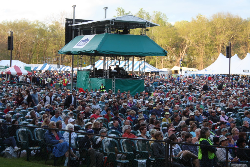 Watson Stage crowd