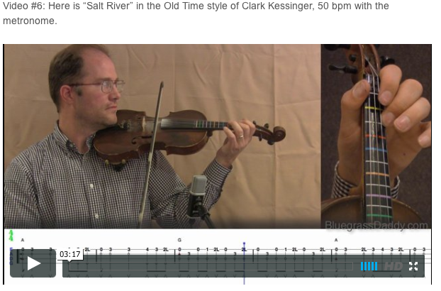 Salt Creek - Online Fiddle Lessons. Celtic, Bluegrass, Old-Time, Gospel, and Country Fiddle.