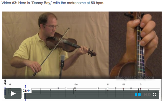 Danny Boy -  Online Fiddle Lessons. Celtic, Bluegrass, Old-Time, Gospel, and Country Fiddle.