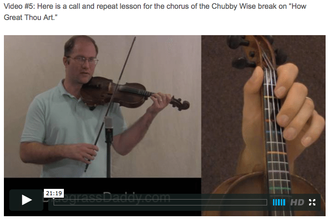 How Great Thou Art -  Online Fiddle Lessons. Celtic, Bluegrass, Old-Time, Gospel, and Country Fiddle.