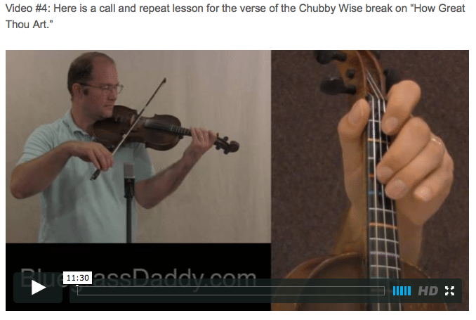 How Great Thou Art - Online Fiddle Lessons. Celtic, Bluegrass, Old-Time, Gospel, and Country Fiddle.