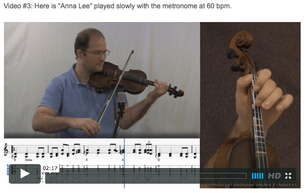 Anna Lee - Online Fiddle Lessons. Celtic, Bluegrass, Old-Time, Gospel, and Country Fiddle.