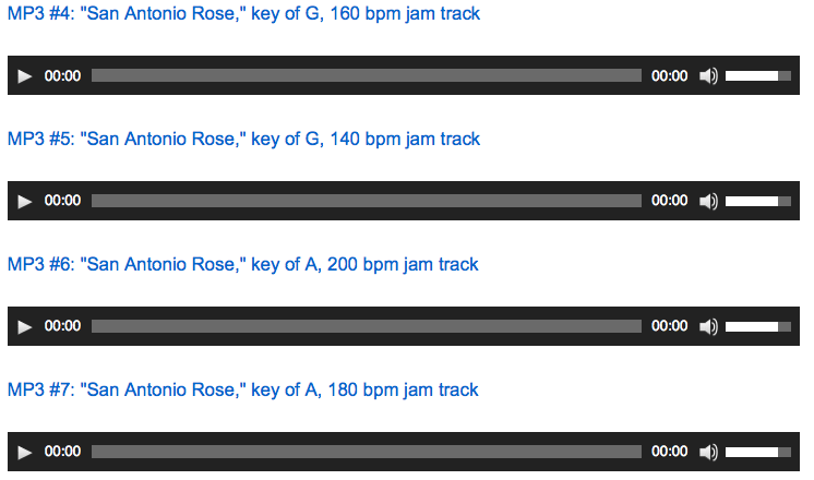 San Antonio Rose - Online Fiddle Lessons. Celtic, Bluegrass, Old-Time, Gospel, and Country Fiddle.