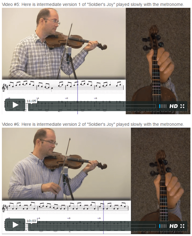 Soldier's Joy - Online Fiddle Lessons