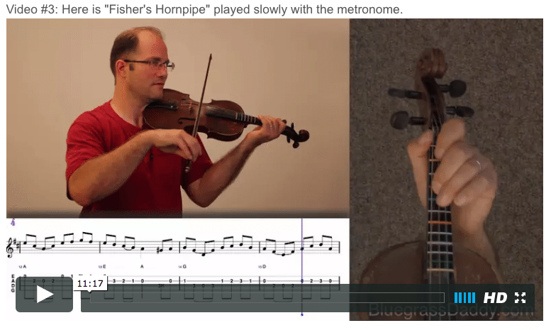 Fisher's Hornpipe - Online Fiddle Lesson
