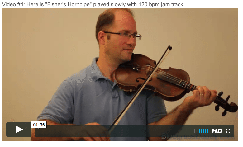 Fisher's Hornpipe - Online Fiddle Lesson