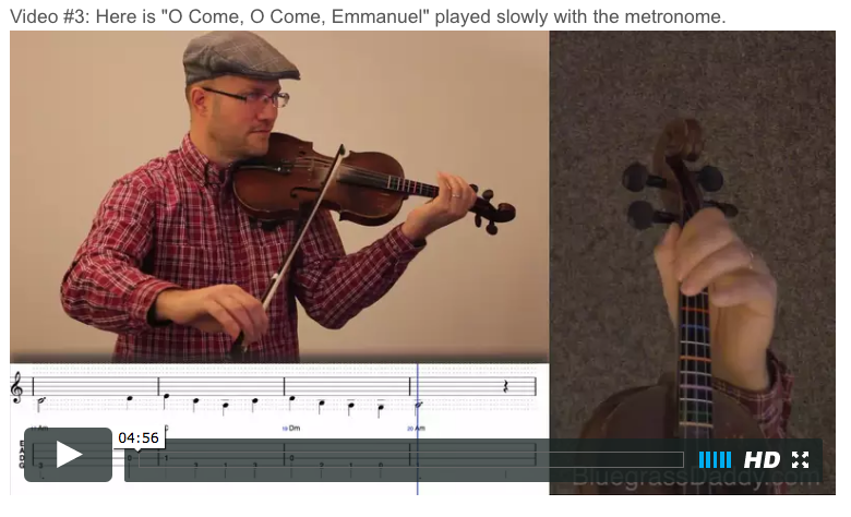 Online Fiddle Lesson