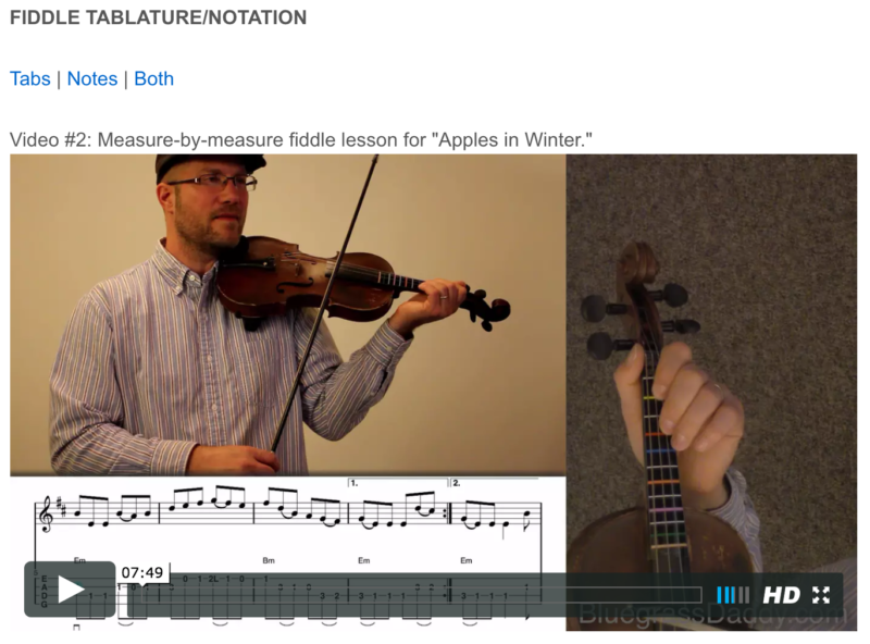 Online Fiddle Lessons