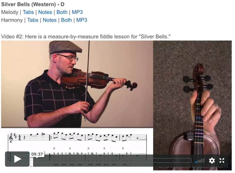 Online Fiddle Lesson