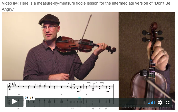 Online Fiddle Lesson