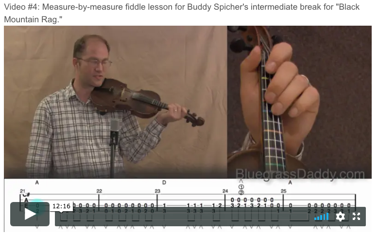 Online Fiddle Lesson