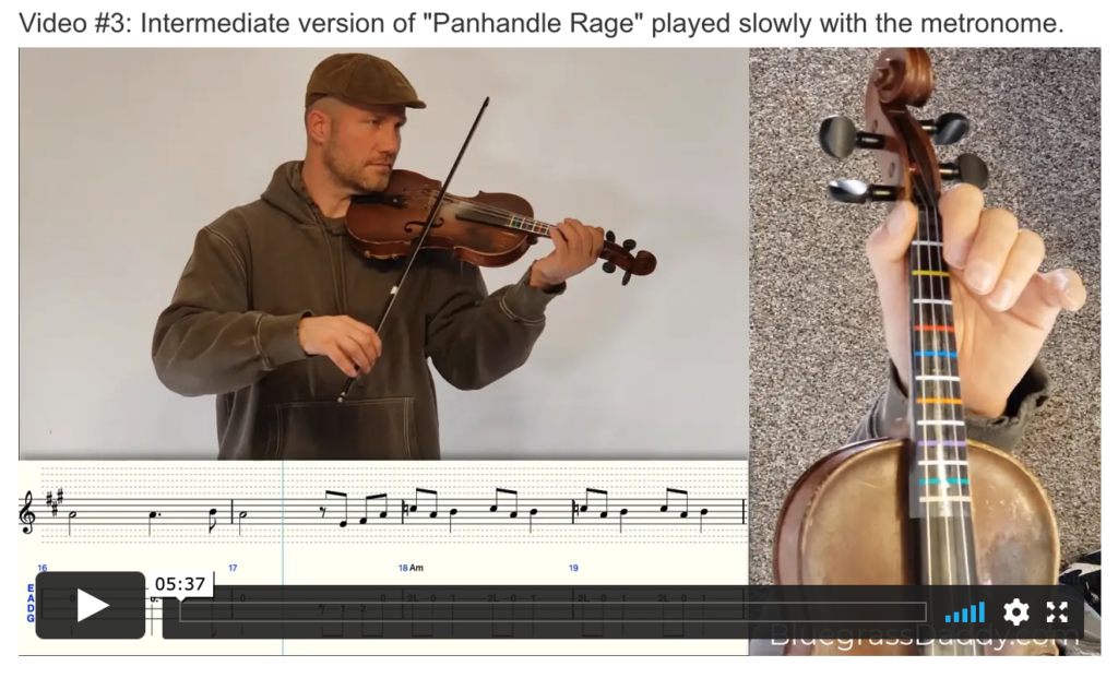 Online Fiddle Lesson