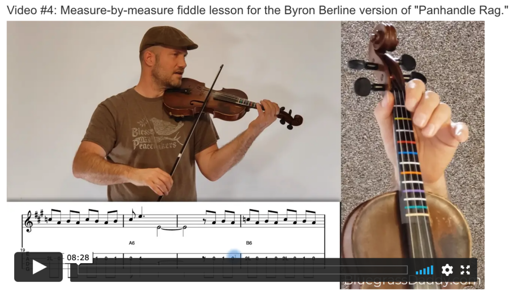 Online Fiddle Lesson